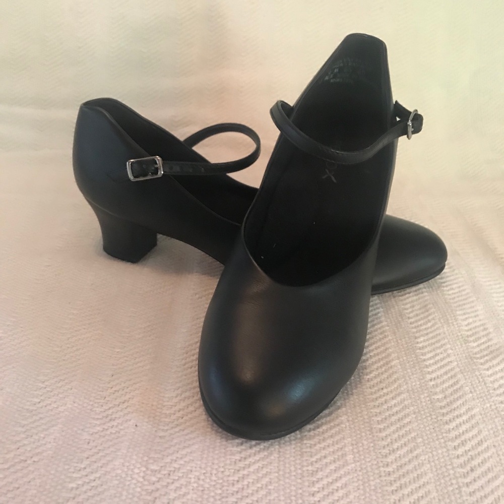 Classic Black Mary Jane Heels
